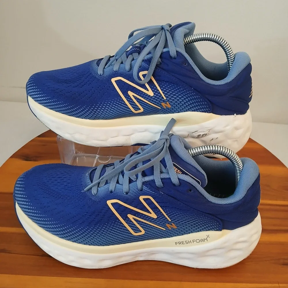 New Balance Fresh Foam X 840 v1 Womens 9.5 Blue Running Shoes Sneakers Athletic